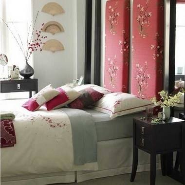 Дизайн интерьера спальни в японском стиле - идеи - фото