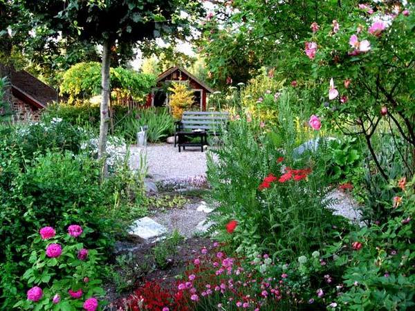 Фото сада летом - 10 интересных идей по дизайну и декору с фото