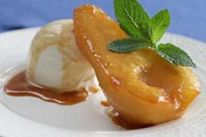 Мечта сладкоежек - десерт Карамелизованная груша: пошаговое руководство и в ... - фото