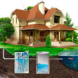 Автономная система канализации для загородного дома - фото