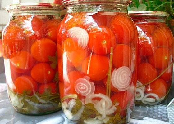 Как мариновать помидоры с чесноком  самые удачные быстрые рецепты с фото