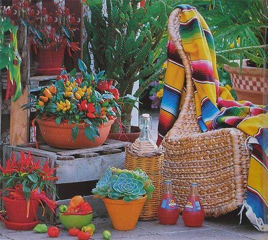 Мексиканский декор террасы своими руками с фото