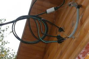 Столб для электричества на даче: цена, правила установки и подключения - фото